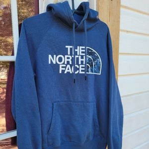 Blue North Face Hoodie